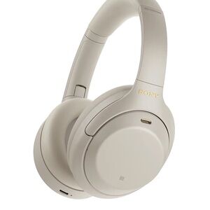 Sony Over-Ear Wireless Headphones - Cream